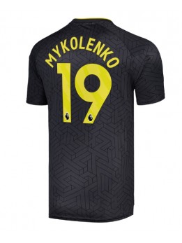 Billige Everton Vitaliy Mykolenko #19 Bortedrakt 2024-25 Kortermet